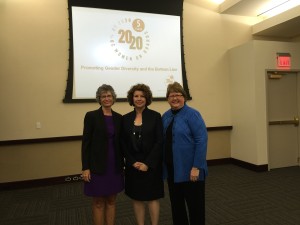 Shirley with conference organizers at the November 19, 2015 Phoenix 2020 Women on Boards “National Conversation on Board Diversity” event.