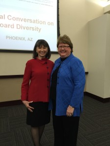 Shirley and Gloria Feldt, “Take the Lead” Co-Founder and President.